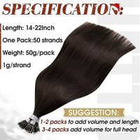 Нова тъмно кафява удължаваща естествена коса Треса удължения Прическа 55 см, снимка 2 - Аксесоари за коса - 40122896