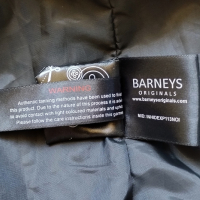 BARNEYS - чисто ново качествено английско яке от естествена кожа (агнешка), снимка 7 - Якета - 44795828