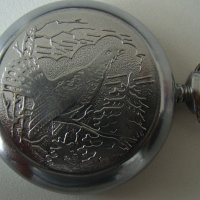 № 7404 стар джобен часовник - Молния   , снимка 3 - Други ценни предмети - 44279599