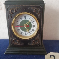 Стари настолни часовници, дървени масивни, електромеханични., снимка 11 - Антикварни и старинни предмети - 40696059