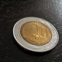 Монета - Италия - 500 лири | 1986г., снимка 1 - Нумизматика и бонистика - 29628368