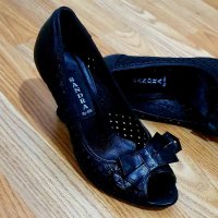Елегантни обувки с панделка от естествена кожа, снимка 4 - Дамски елегантни обувки - 37751217
