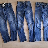 Комплект дънки, суичъри и блуза 134-140, снимка 5 - Детски панталони и дънки - 42096203