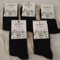 Мъжки бамбукови чорапи LEONFIT по 1.10 лв. за брой, снимка 3 - Мъжки чорапи - 31053748