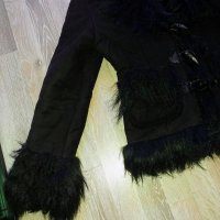 Елегантно, късо палто от естествена кожа, снимка 2 - Палта, манта - 38146954