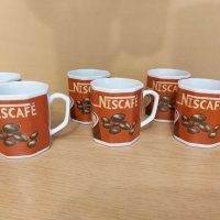 Страхотни червени чаши за кафе "Niscafe" - 6 броя комплект, снимка 3 - Чаши - 32047941