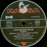 Грамофонни плочи Boney M. – Take The Heat Off Me, снимка 3 - Грамофонни плочи - 37055581