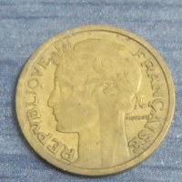 1 франк (1934) Франция , снимка 2 - Нумизматика и бонистика - 38838586
