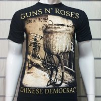 Нова мъжка тениска със ситопечат на музикалната група GUNS'N ROSES - Chinese Democracy, снимка 7 - Тениски - 28295701