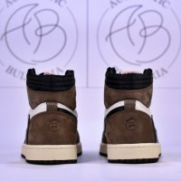 Nike Air Jordan 1 x Travis Scott, Travis Scott Fragment, снимка 5 - Ежедневни обувки - 34310745