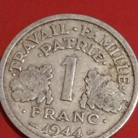 Три стари редки монети франкове Франция за КОЛЕКЦИОНЕРИ 30227, снимка 2 - Нумизматика и бонистика - 44287812