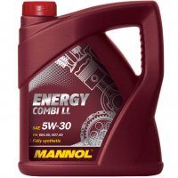 Двигателно масло MANNOL- 5W30 ENERGY COMBI LL - Long Life -4л. VW 504.00 VW 507.00 /211072, снимка 1 - Части - 31685697