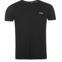 Мъжка оригинална тениска Lee Cooper Basic Tee, цвят - черен. размери - S, M, L и XL. , снимка 1 - Тениски - 39253633