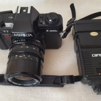 Minolta X300s (+Exakta 35-70mm+Carena CA21 ), снимка 3 - Фотоапарати - 44179576