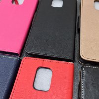 Xiaomi Redmi Note 9S, Redmi Note 9 Pro,Note 9 Pro Max  тефтери със силиконово легло, снимка 1 - Калъфи, кейсове - 29980750