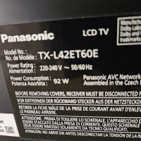 Panasonic Viera ET60E с проблем, снимка 3 - Части и Платки - 44716522