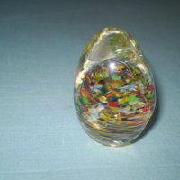 Старо яйце  Мурано  преспапие , снимка 4 - Антикварни и старинни предмети - 36952034