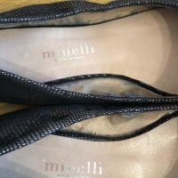 Обувки тип пантофки/балерини изцяло естествена кожа Minelli, снимка 4 - Дамски ежедневни обувки - 29302745