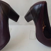 Нови естествени немски Jana  в бордо и цв. 38 н-р, снимка 4 - Дамски обувки на ток - 37956984