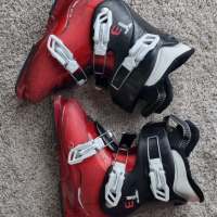 Карвинг ски SALOMON X-MAX JR, Carve rocker 120, обувки 22/22.5 и щеки , снимка 3 - Зимни спортове - 44654670