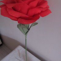 Голяма роза, снимка 1 - Декорация за дома - 31430820