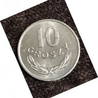 10 гроша Полша 1977, снимка 2 - Нумизматика и бонистика - 35070199