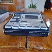 Стар касетофон Grundig C480, снимка 1 - Антикварни и старинни предмети - 37674368