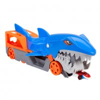 HOT WHEELS TRUCKS Shark Bite™ Акула автовоз за 5 колички GVG36, снимка 2 - Коли, камиони, мотори, писти - 38000416