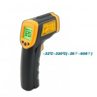  Лазерен промишлен инфрачервен безконтактен термометър, снимка 2 - Други инструменти - 35054650
