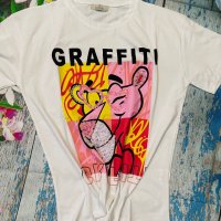 Graffiti дамска тениска , снимка 1 - Тениски - 44165948