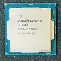 десктоп процесор intel i5 7600 socket 1151, снимка 1 - Процесори - 37754481