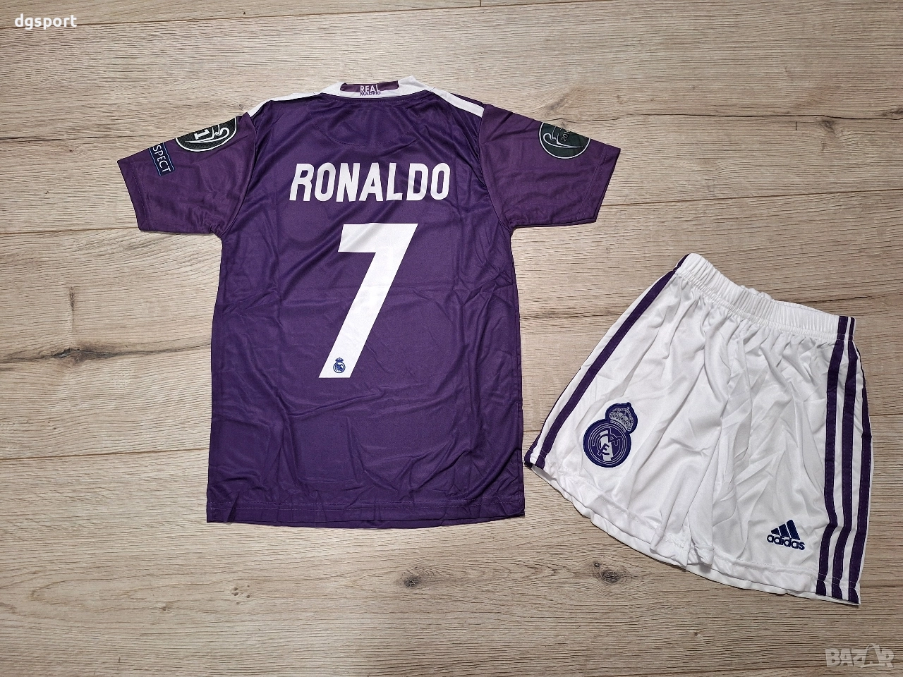 Детски екип на Кристиано Роналдо# РЕАЛ М#ретро модел!!!, снимка 1