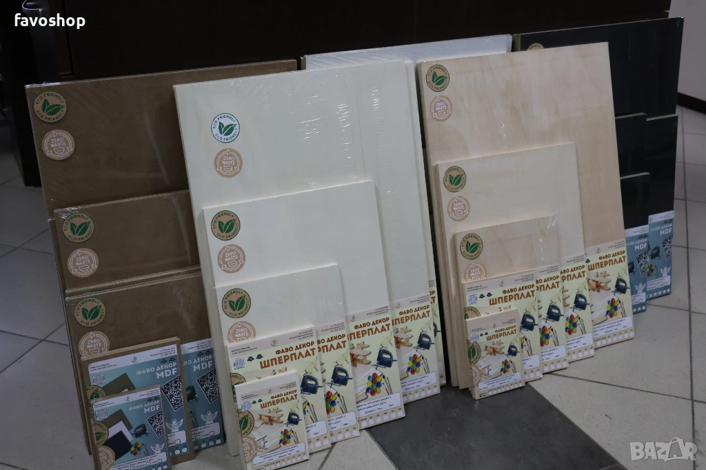 Шперплат 2мм A2–A6 – двустранно шлайфан – комплекти, снимка 1