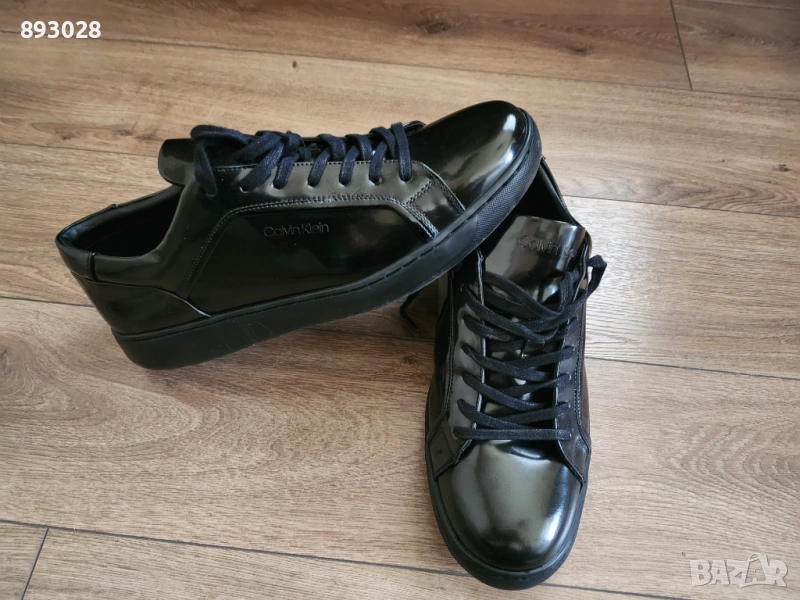 Мъжки обувки Calvin Klein естествен лак 45 номер, снимка 1