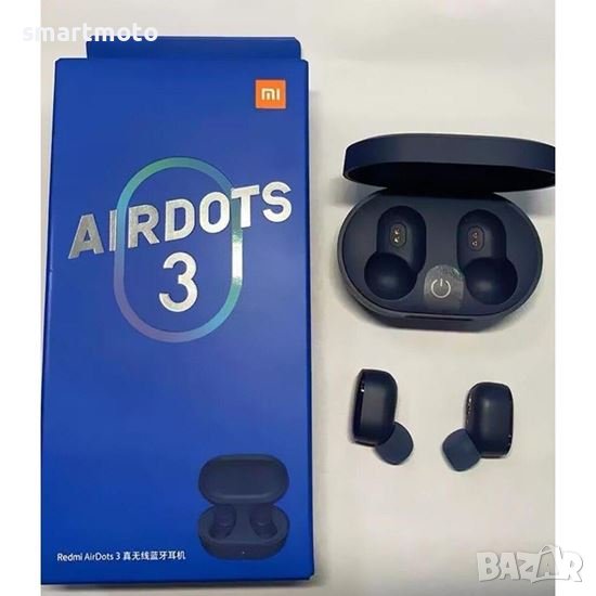 Безжични слушалки Xiaomi Redmi AirDots 3 син Bluetooth 5.2, 600мах, снимка 1