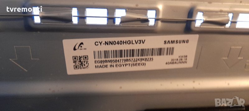 лед диоди от дисплей CY- NN040HGLV3V от телевизор Samsung модел UE40NU7195U, снимка 1
