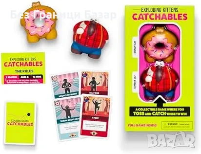 Семейна игра CATchables с карти, подходяща за партита деца и възрастни, снимка 1