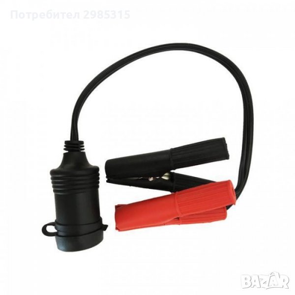 УНИВЕРСАЛЕН РАЗКЛОНИТЕЛ ЗА ЗАПАЛКА С ЩИПКИ ЗА АКУМУЛАТОР, снимка 1