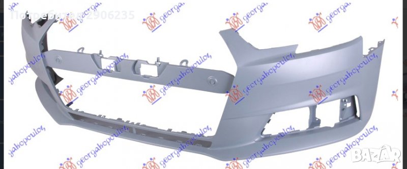 броня предна за AUDI A4 15-18, снимка 1