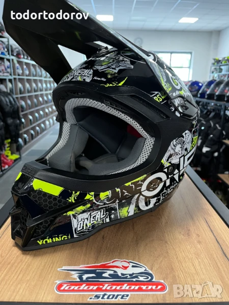 ТОП ОФЕРТА Мотокрос каска ONEAL 5 SERIES , XS 53-54 см.много запазена, снимка 1