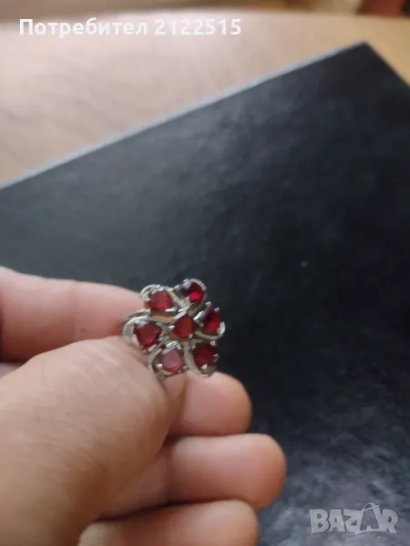 стар дамски сребърен пръстен 5гр, снимка 1