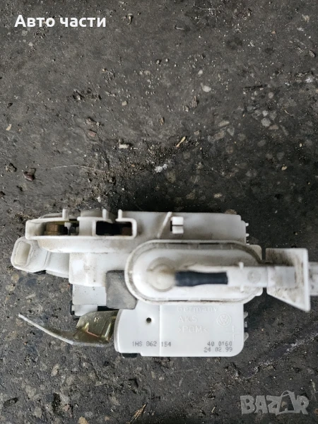 Volkswagen Polo 1999-2003 6N2 Механизъм за заключване на предната врата OSF за водача 1HS862154 , снимка 1