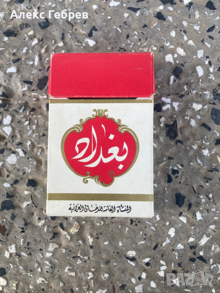 КОЛЕКЦИОНЕРСКА кутия от цигари BAGHDAD, снимка 1