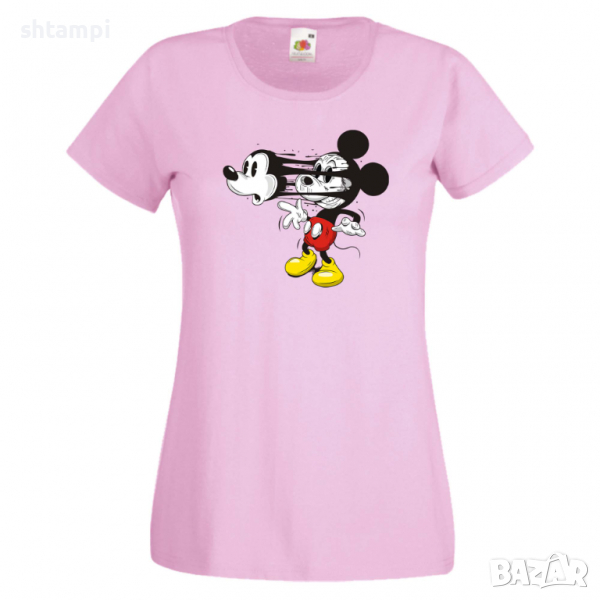 Дамска тениска Mickey Mask Мини Маус,Микки Маус.Подарък,Изненада,, снимка 1