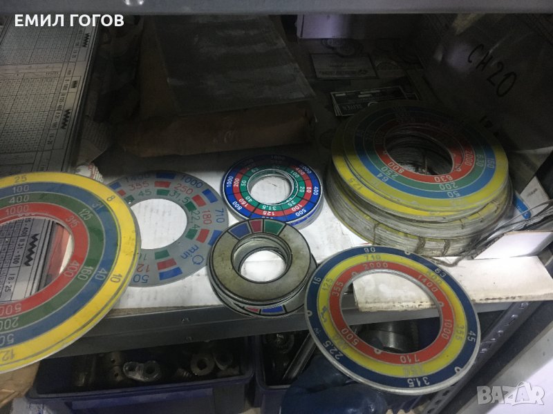 Табели за резба на струг, снимка 1