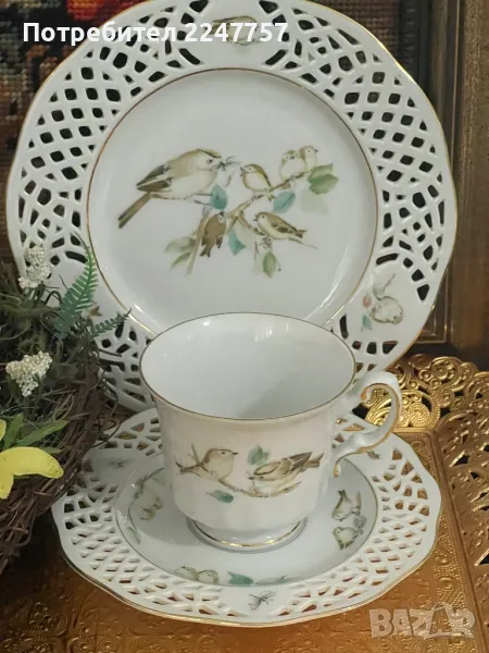 Троен сет порцелан Lindau, снимка 1