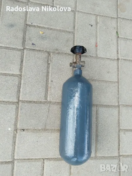 Бутилка за со2 40 см висока , снимка 1