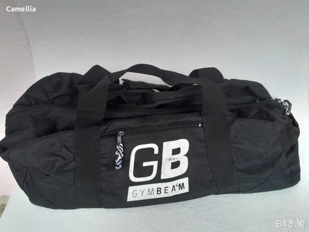 Спортна чанта Basic Black - GymBeam, снимка 1