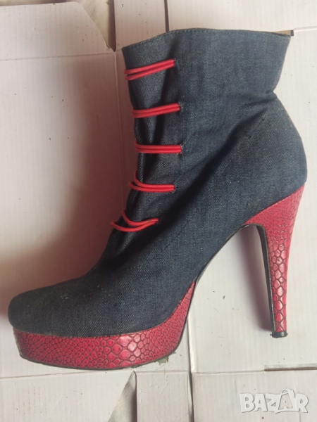 Дамски ботуши Дамски боти Дамски обувки с висок ток Чизми Дамски сандали на висок ток, снимка 1