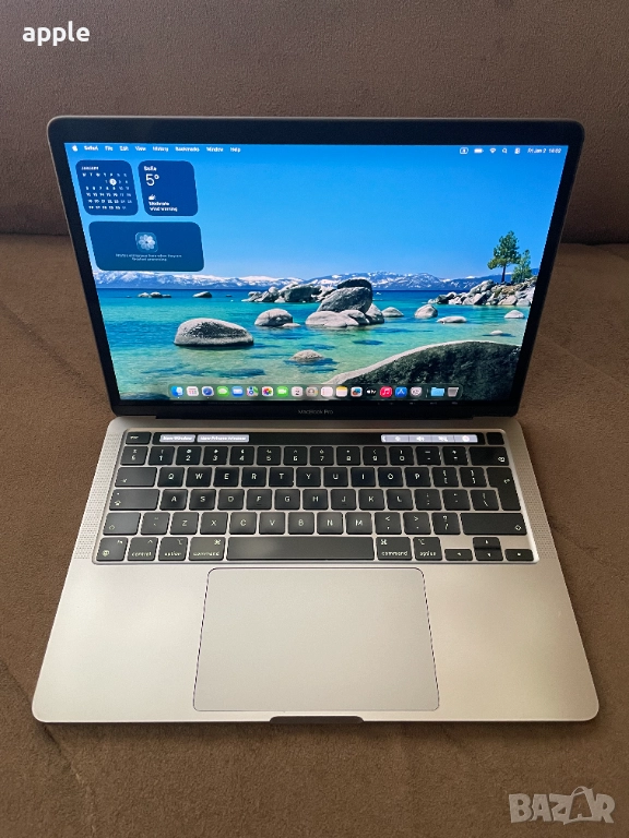 13" M1 MacBook Pro A2338 (2020) Space Grey, снимка 1
